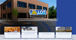 Desktop Screenshot of alotmaintenance.com